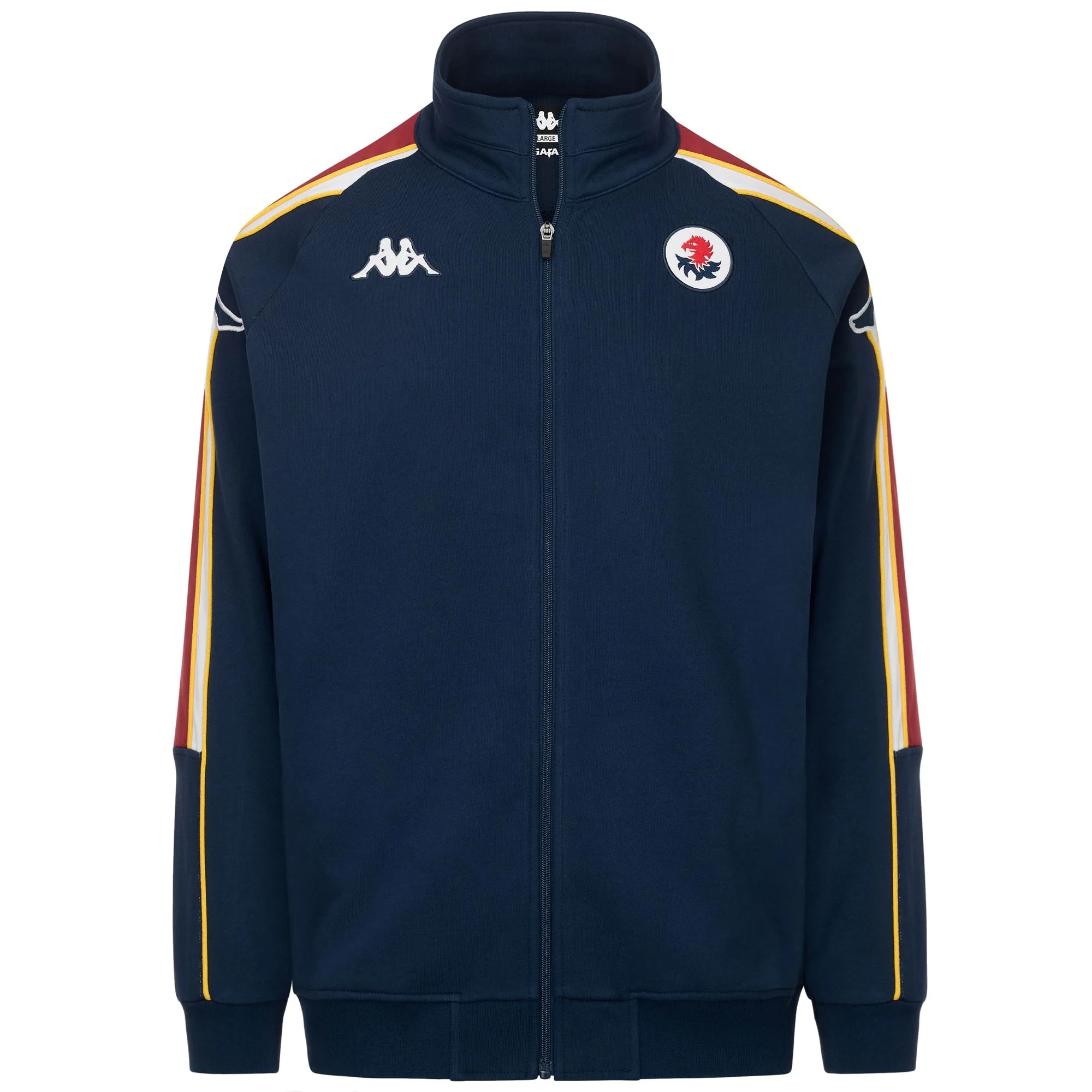 REGROOVERY GENOA - Fleece - Jacket - Man - BLUE DK-RED DK-WHITE-YELLOW
