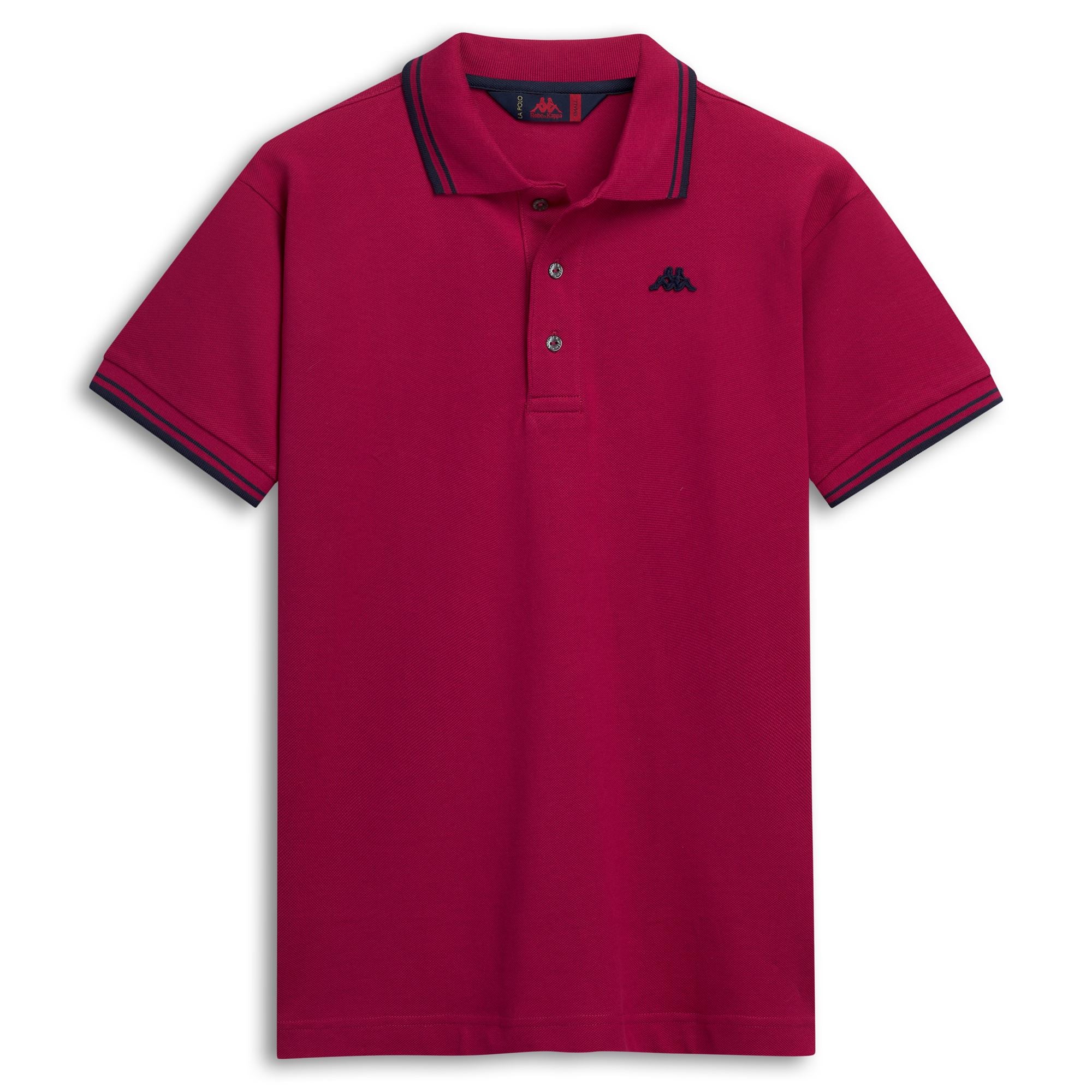 LIVINGSTON - La polo Robe di Kappa - Polo - Man - RED PERSIAN-BLUE IRIS