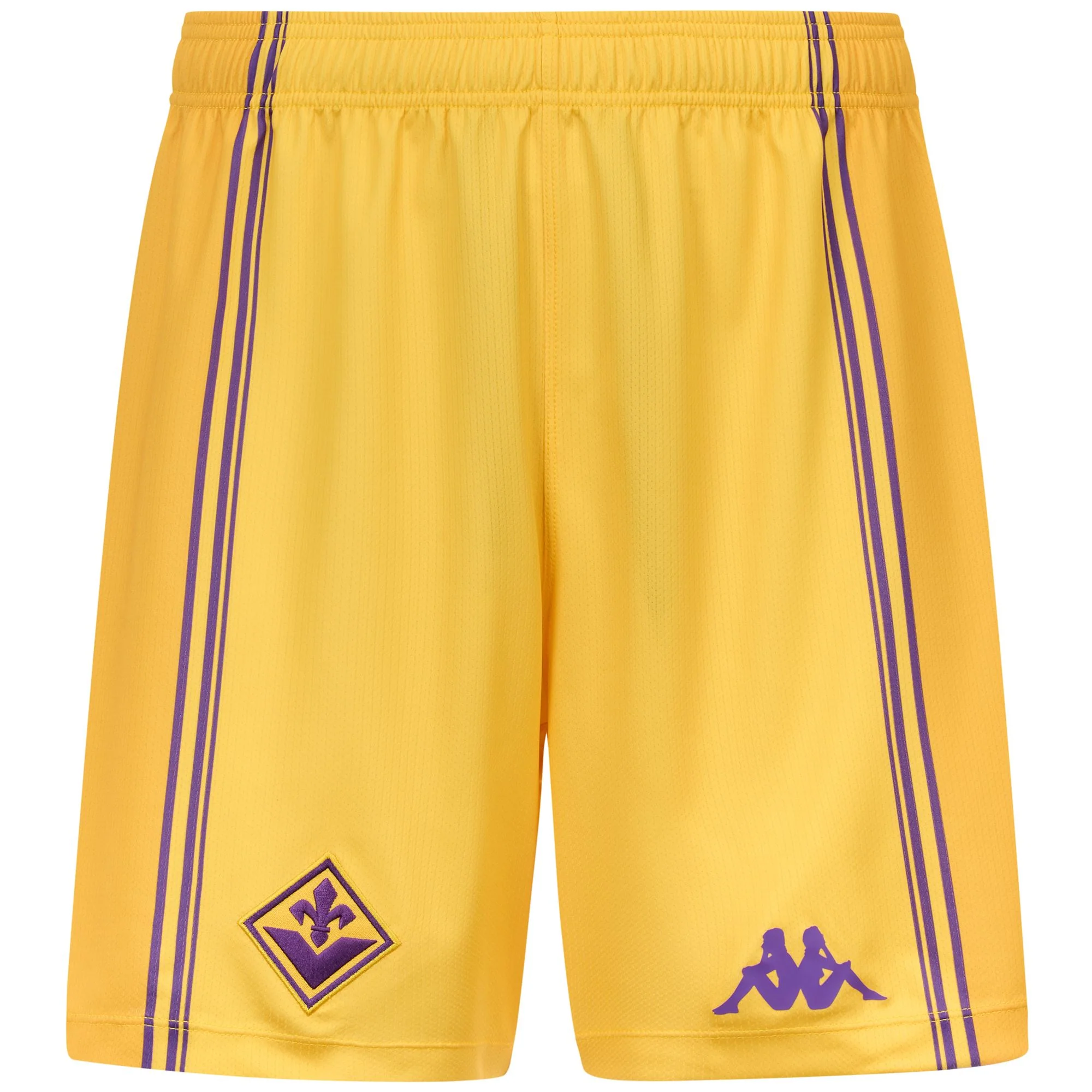 KOMBAT RYDER 2026 FIORENTINA - Shorts - Sport  Shorts - Man - YELLOW BUMBLEBEE-YELLOW DAYLILY-VIOLET INDIGO
