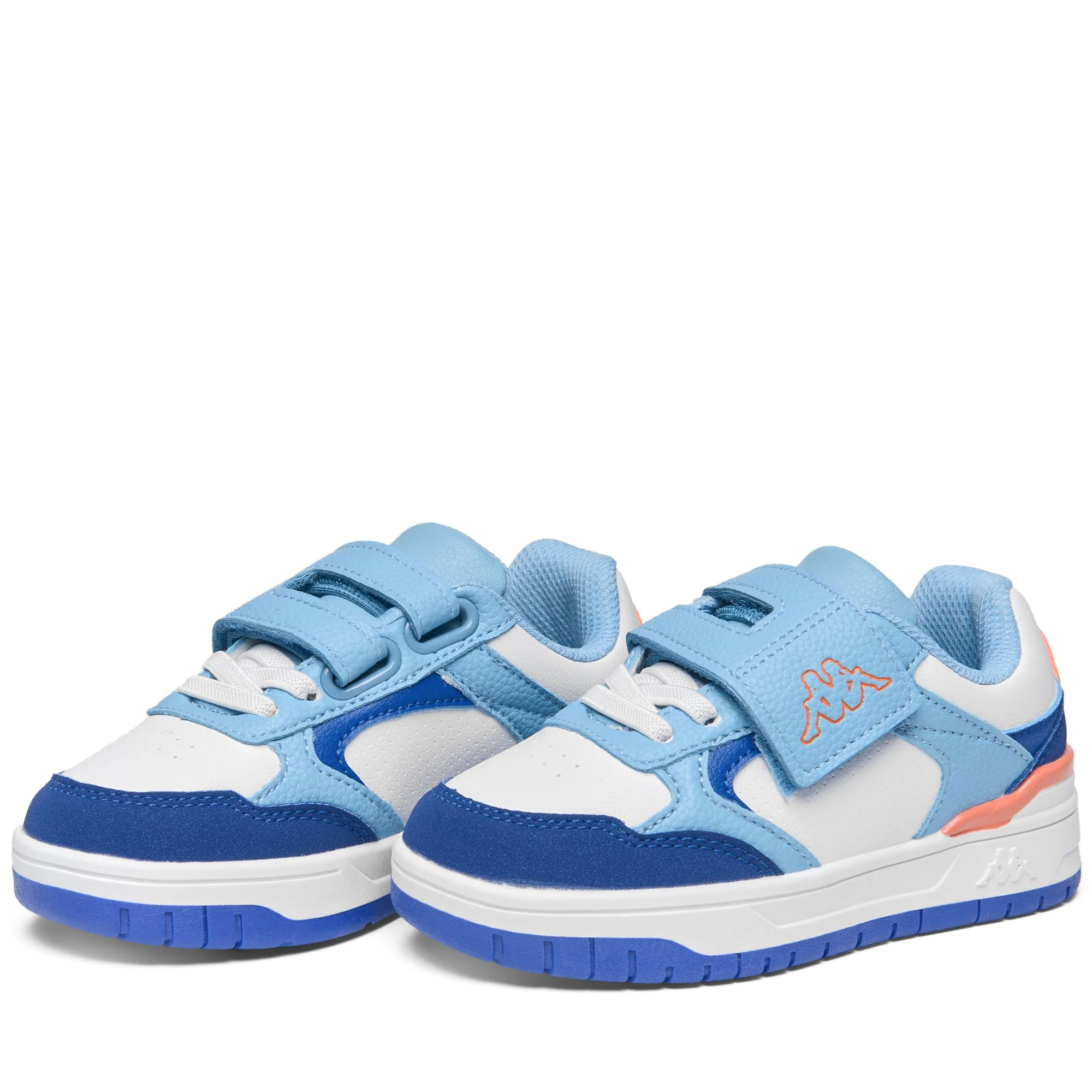 LOGO  MANIS 2.0 EV KID - Sneakers - Low Cut - Kid unisex - WHITE-AZURE CELESTE-BLUE SAPPHIRE